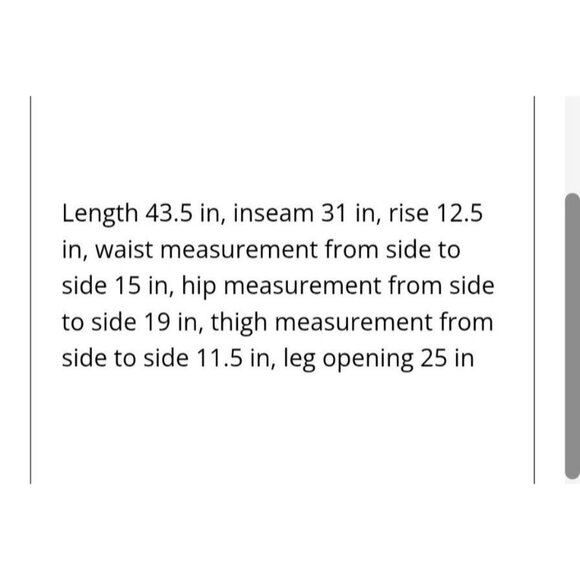 Vintage Womens Size 29 Boho Retro 60s Hippie High Rise Bellbottom Jeans - Picture 8 of 8